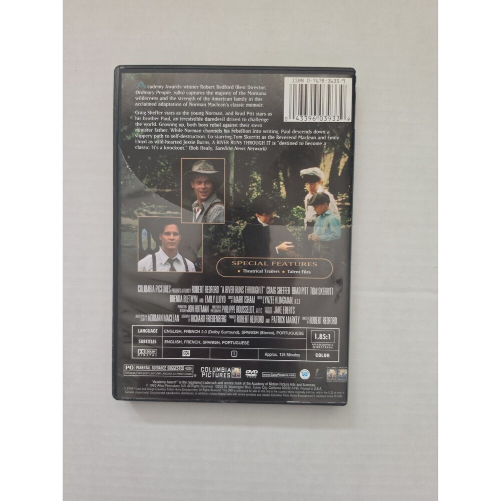 A RIVER RUNS THROUGH IT (DVD)